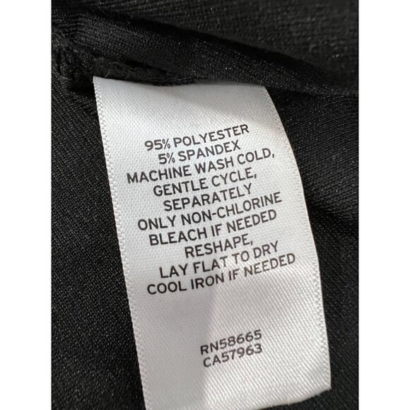 NWT TREASURE & BOND Size L Square Neck Top In Black MSRP $49 - Picture 9 of 11
